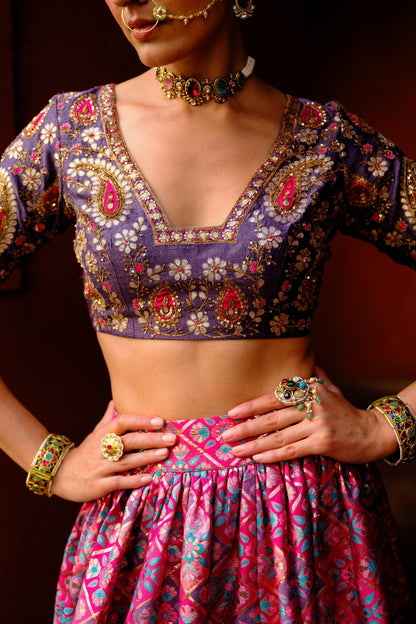 Aamna Lehenga Set