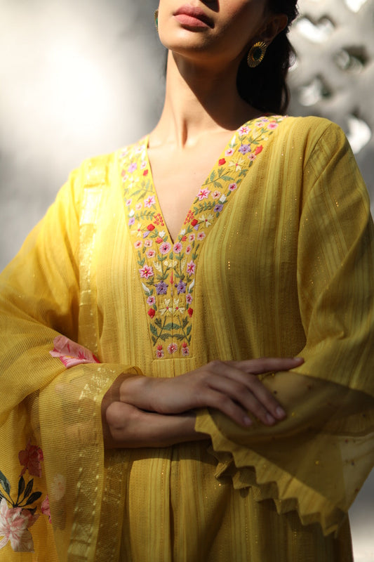Firdaus Kurta Set