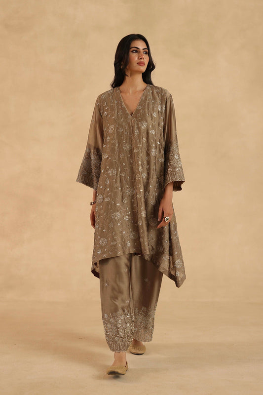 Polki Farshi Set
