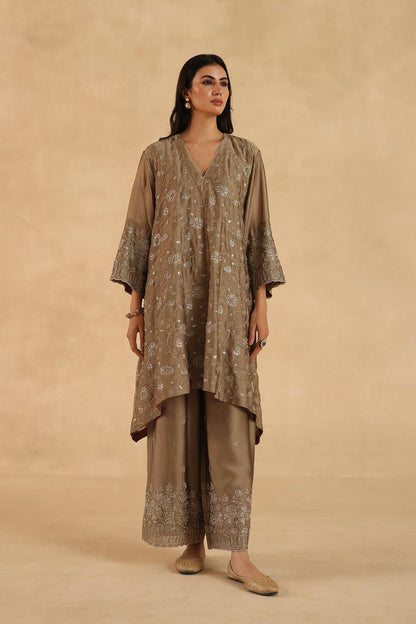 Polki Farshi Set