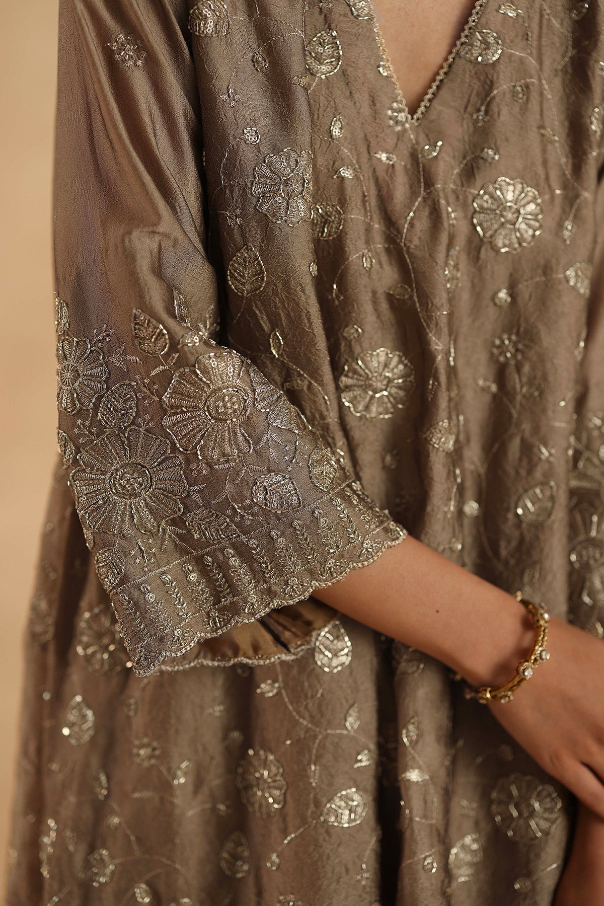 Polki Farshi Set