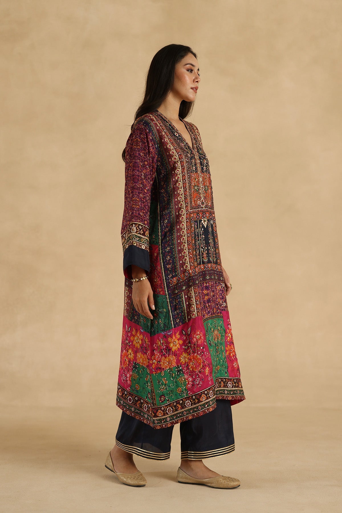 Meenakari Kurta Set