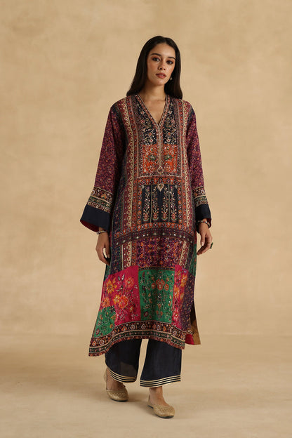 Meenakari Kurta Set