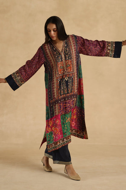 Meenakari Kurta Set