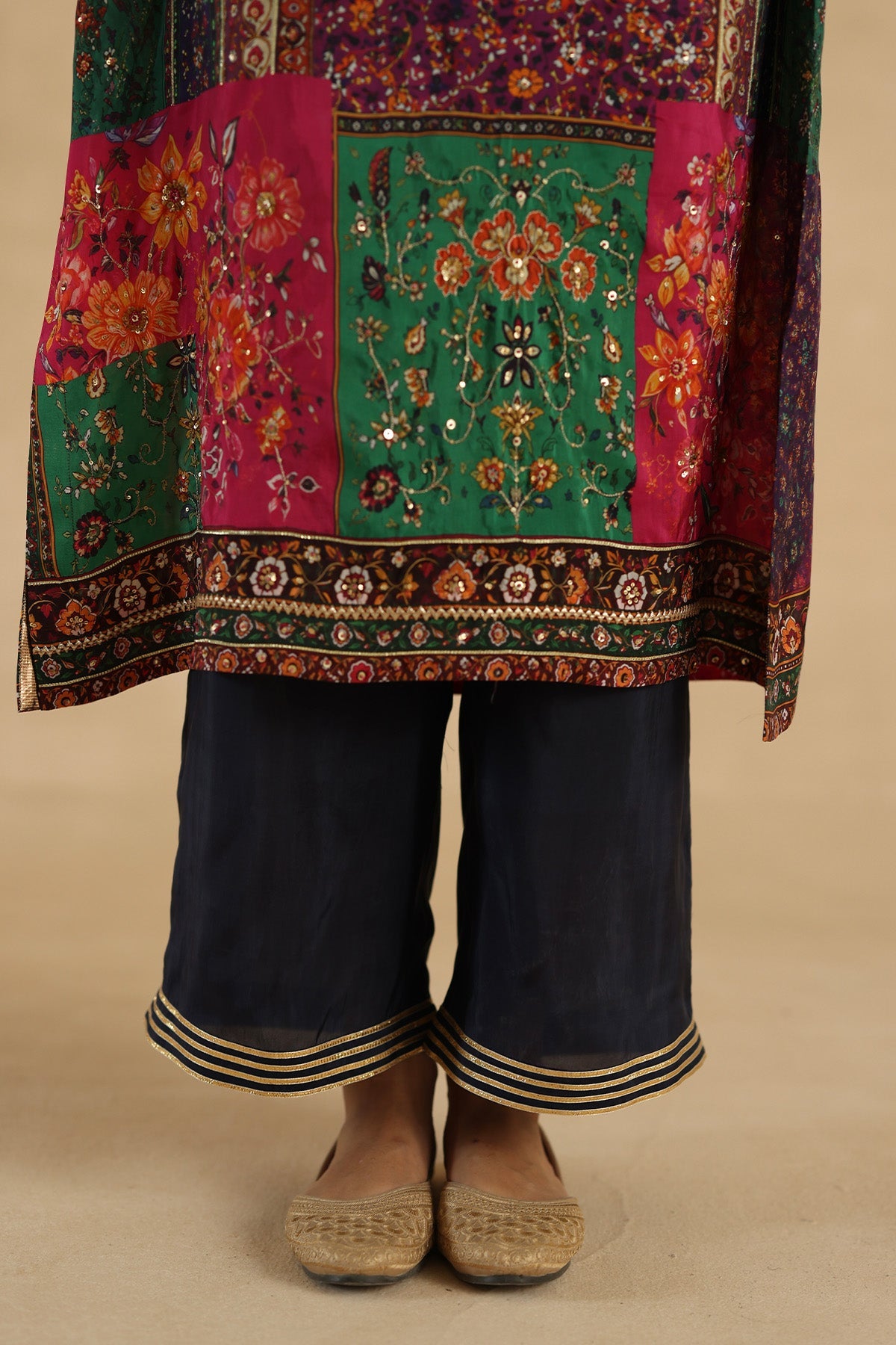 Meenakari Kurta Set