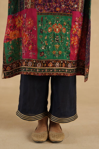 Meenakari Kurta Set
