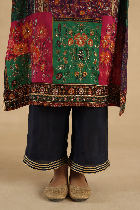 Meenakari Kurta Set