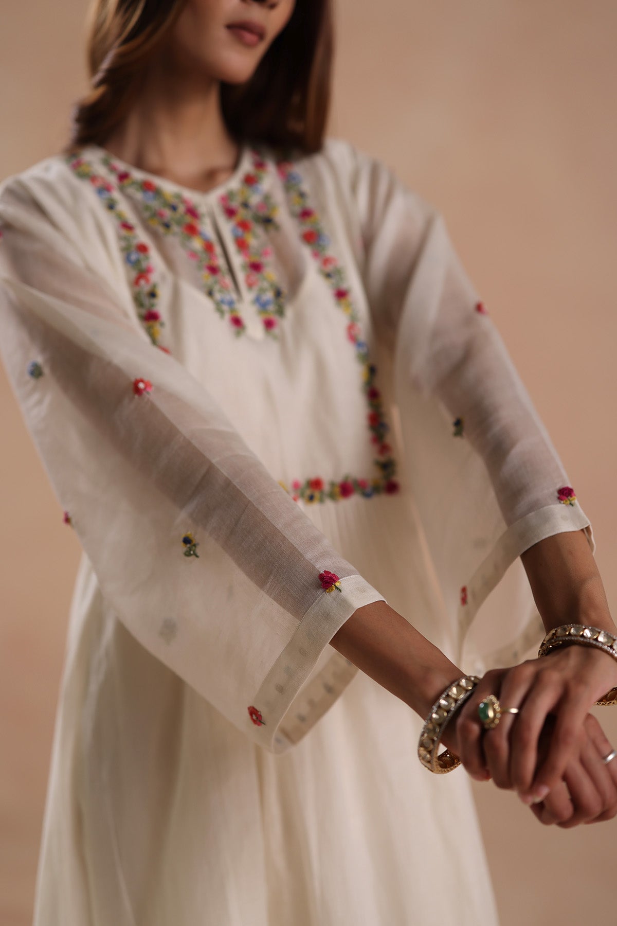 Mehak Bakshi in Jheel Kurta Set