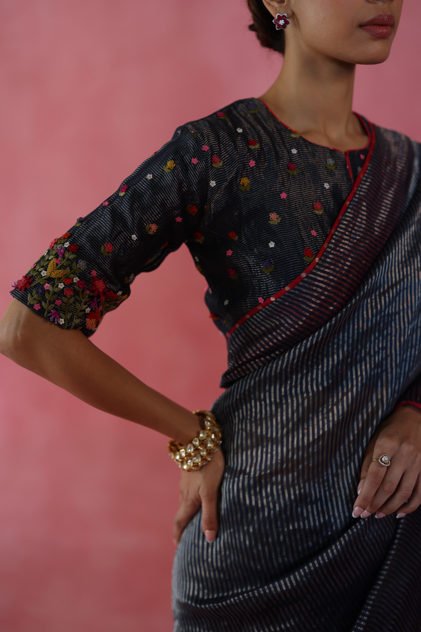 Ghevar Saree