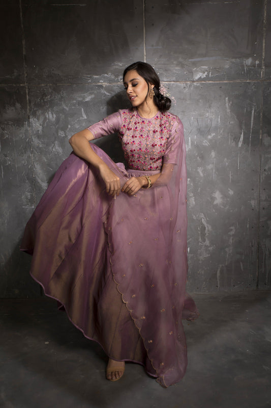 The Iris Lehenga
