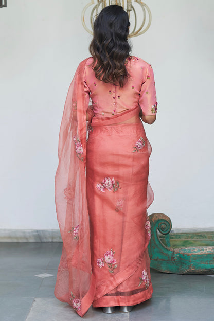 The Daffodil Saree