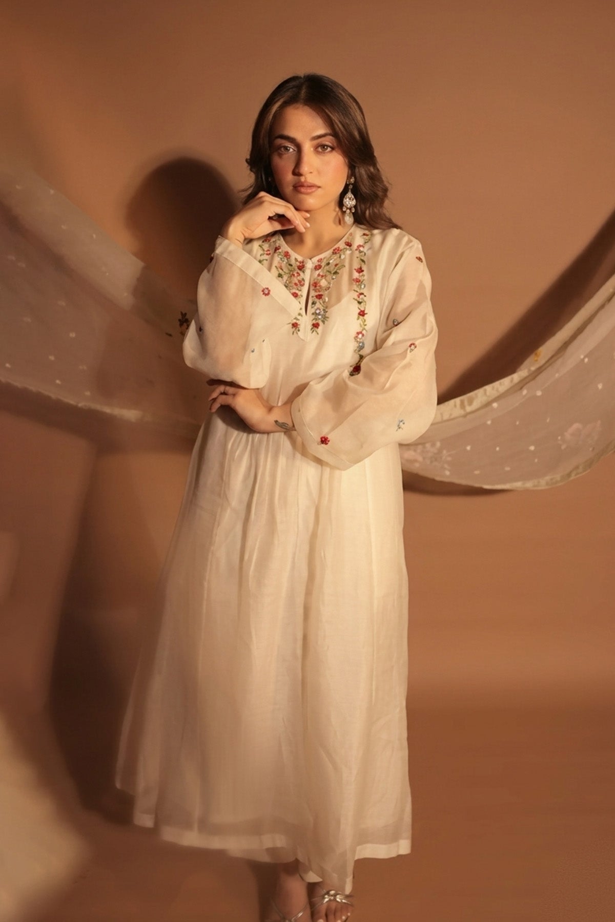 Mehak Bakshi in Jheel Kurta Set