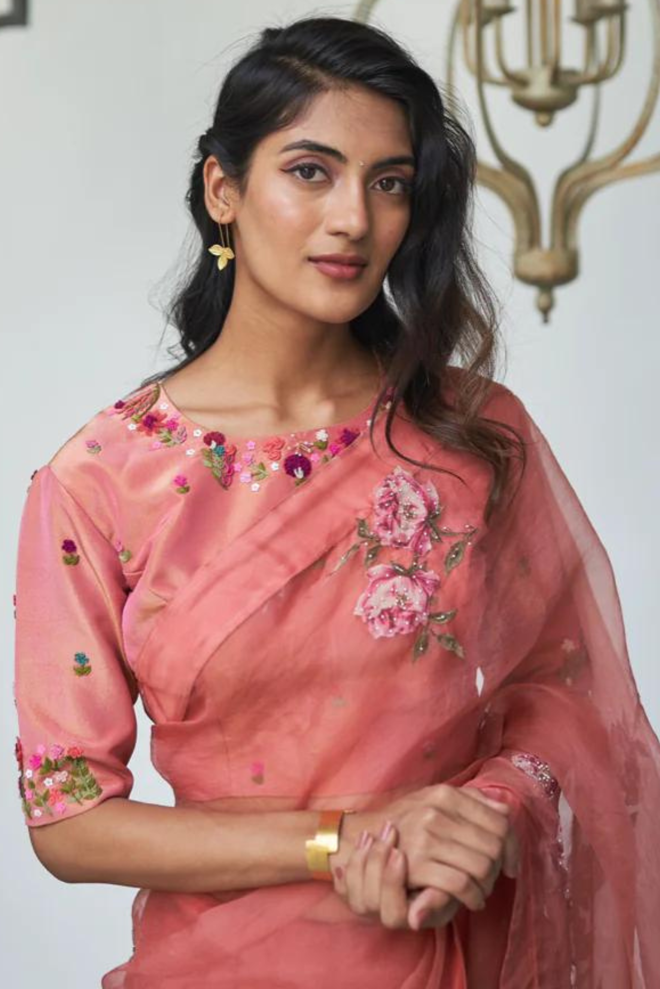 The Daffodil Saree