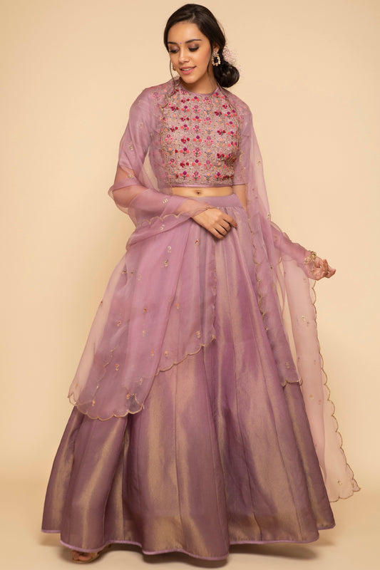 The Iris Lehenga