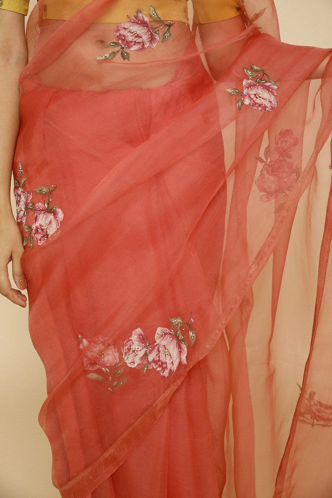 The Daffodil Saree
