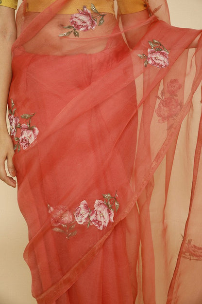 The Daffodil Saree